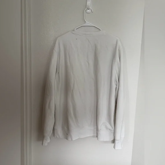 Polo Ralph Lauren Crewneck Polo Bear Fleece Sweater Sweatshirt White Size XL